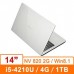 ASUS K455LD-0043G4210U(天使白) 14吋筆記型電腦